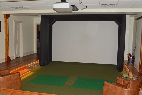 Metro New York Indoor Putting Green Simulator